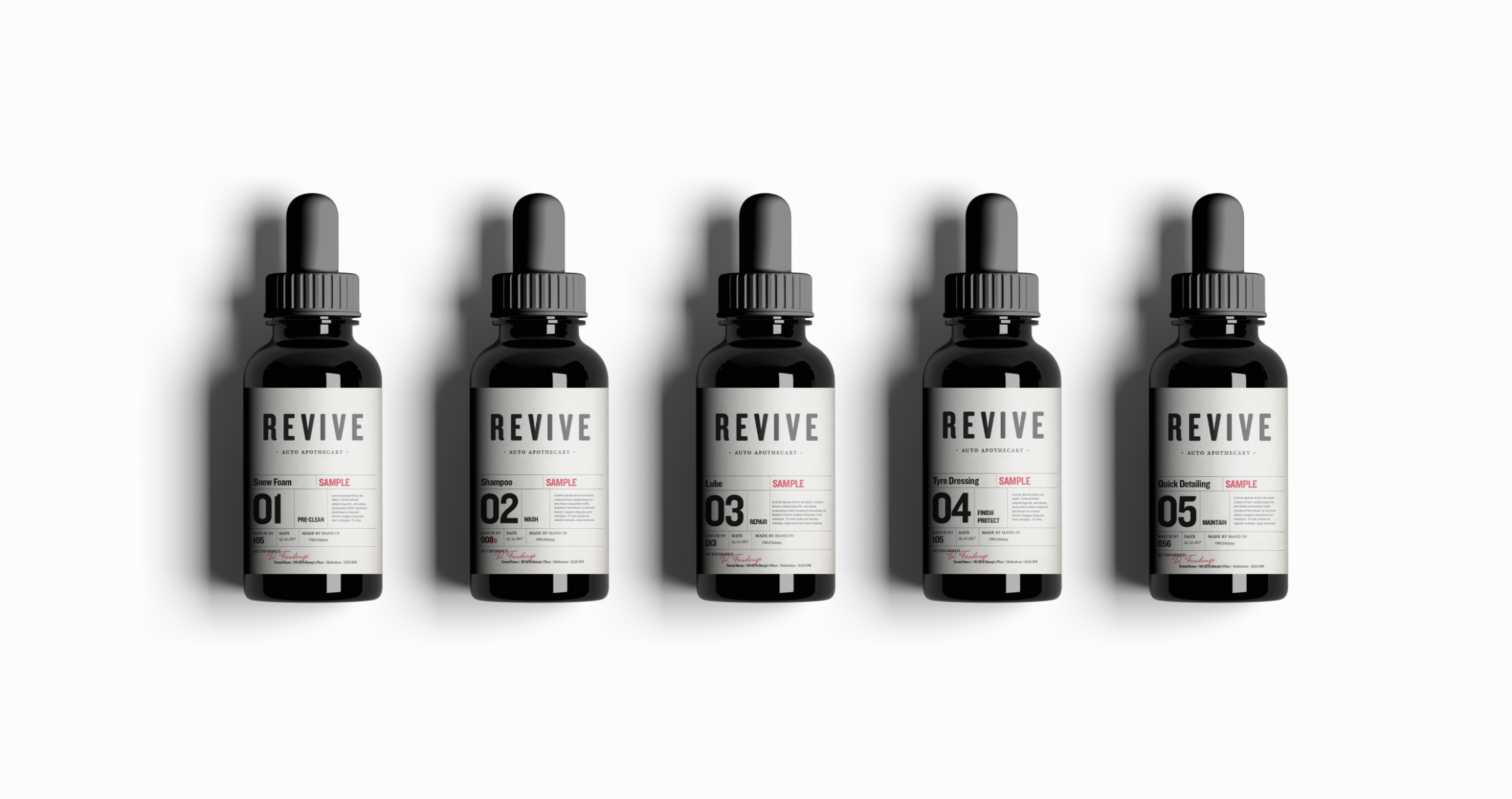 revive bottles