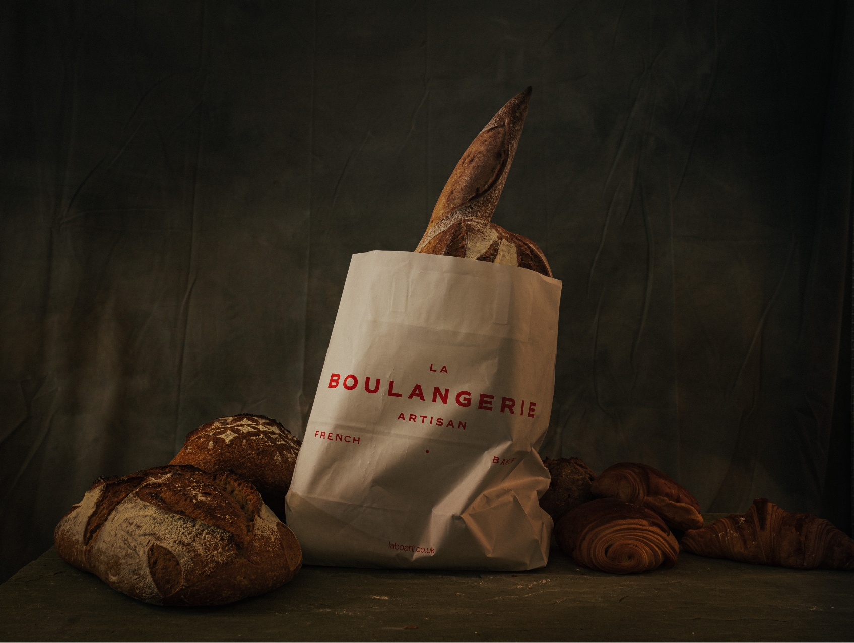 La Boulangerie bread and bag