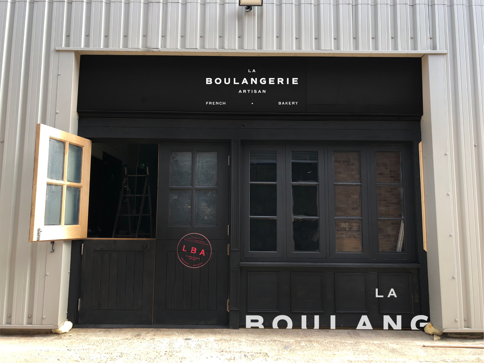 La Boulangerie front of shop