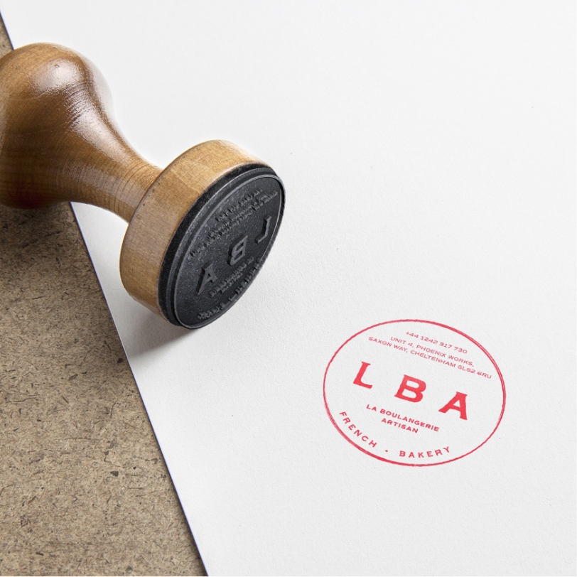 La Boulangerie stamp mark