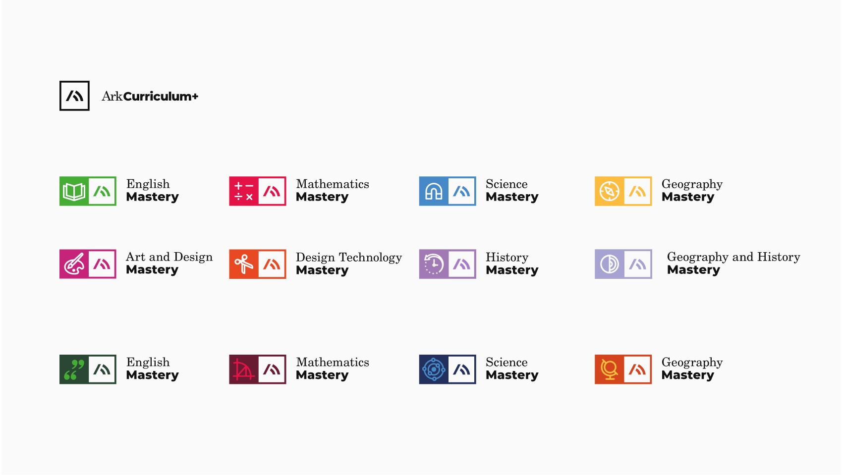 ark curriculum icons