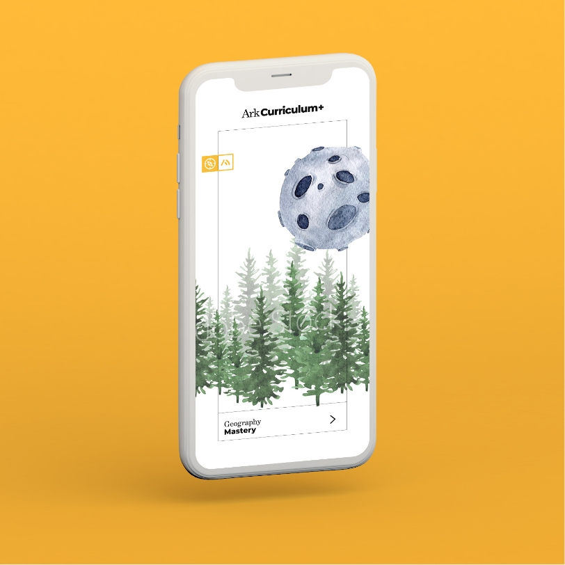ark curriculum website mobile