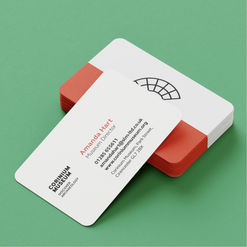 corinium business cards